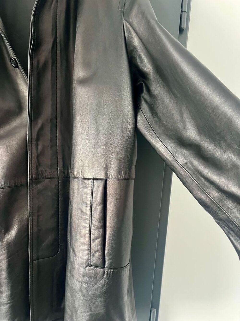 Veste en cuir chic &amp; vintage ? Authentique Cuiropolis (XL) Vêtements