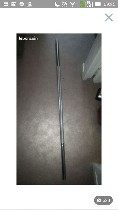 Barre d'halt�re 35 Paris 10 (75)