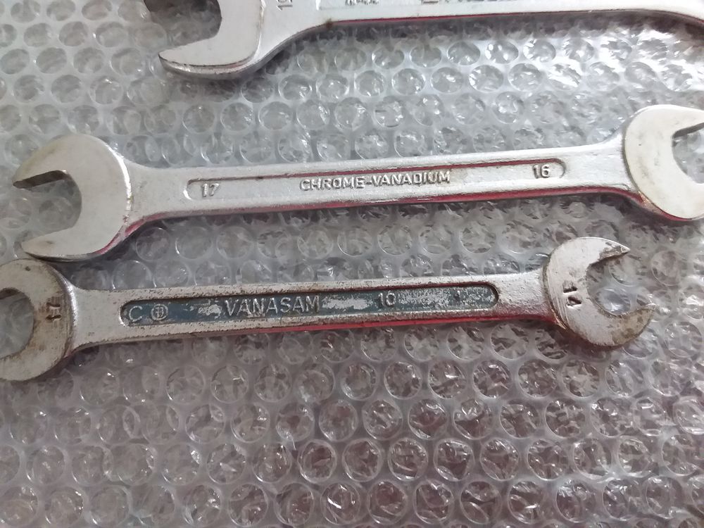7 Cles plates. Bricolage