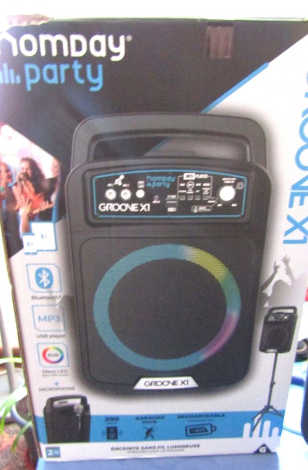 Enceinte sans fil lumineuse Audio et hifi