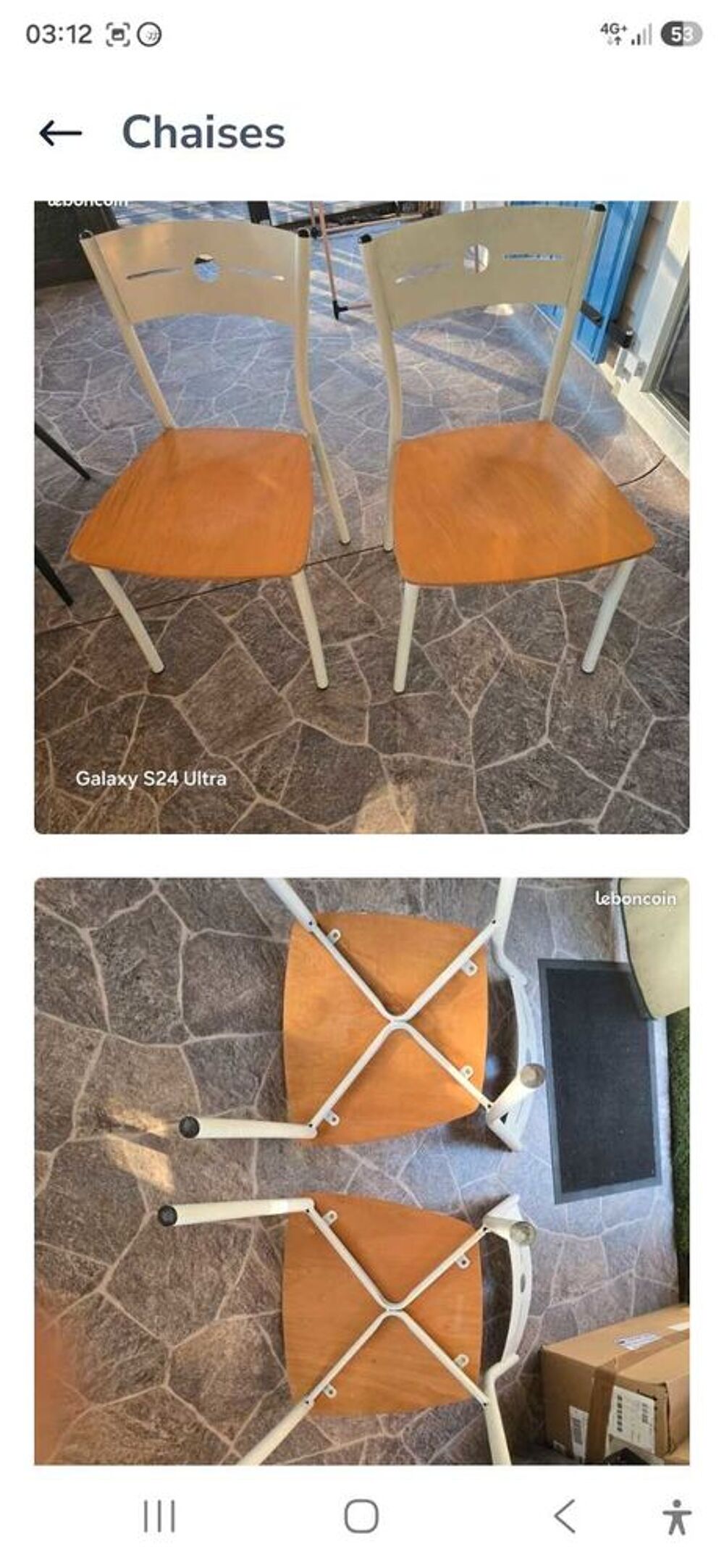 chaises Meubles
