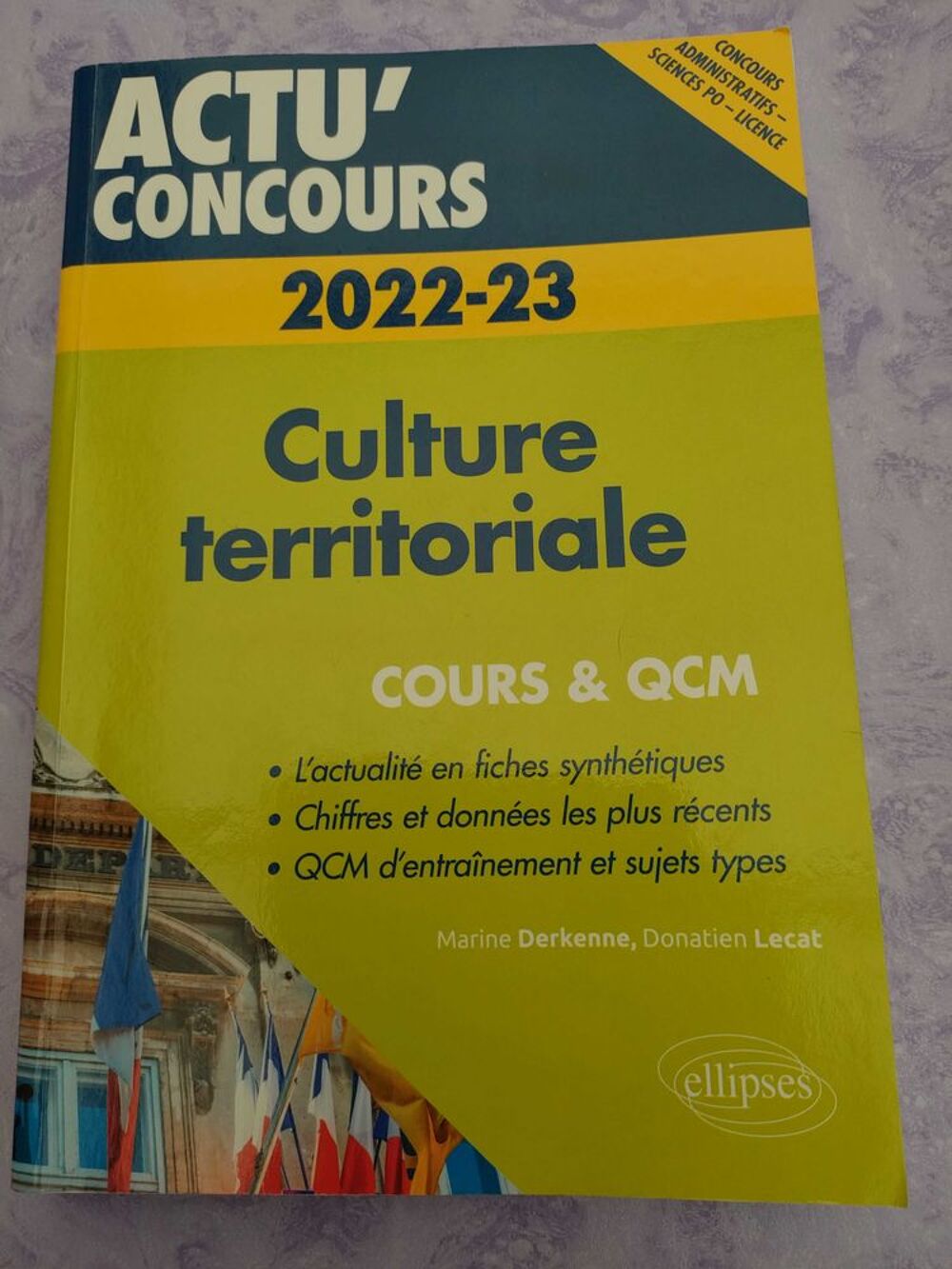 Lot 3 livres Concours Fonction Publique Territoriale (Cat&eacute;gorie B) Livres et BD