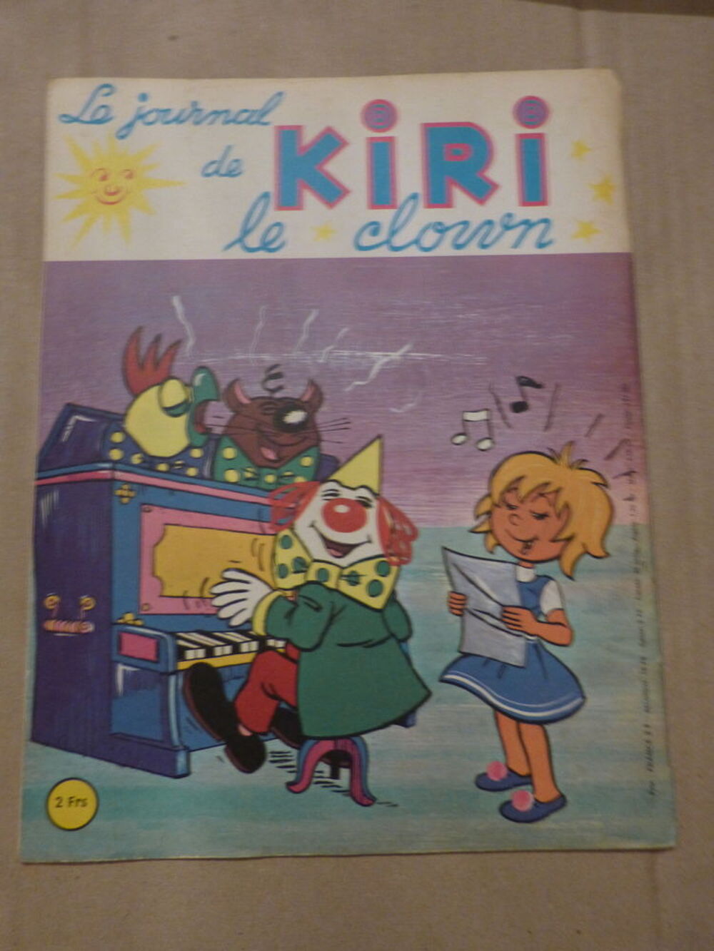 LE JOURNAL DE KIRI LE CLOWN N&deg; 19 Livres et BD