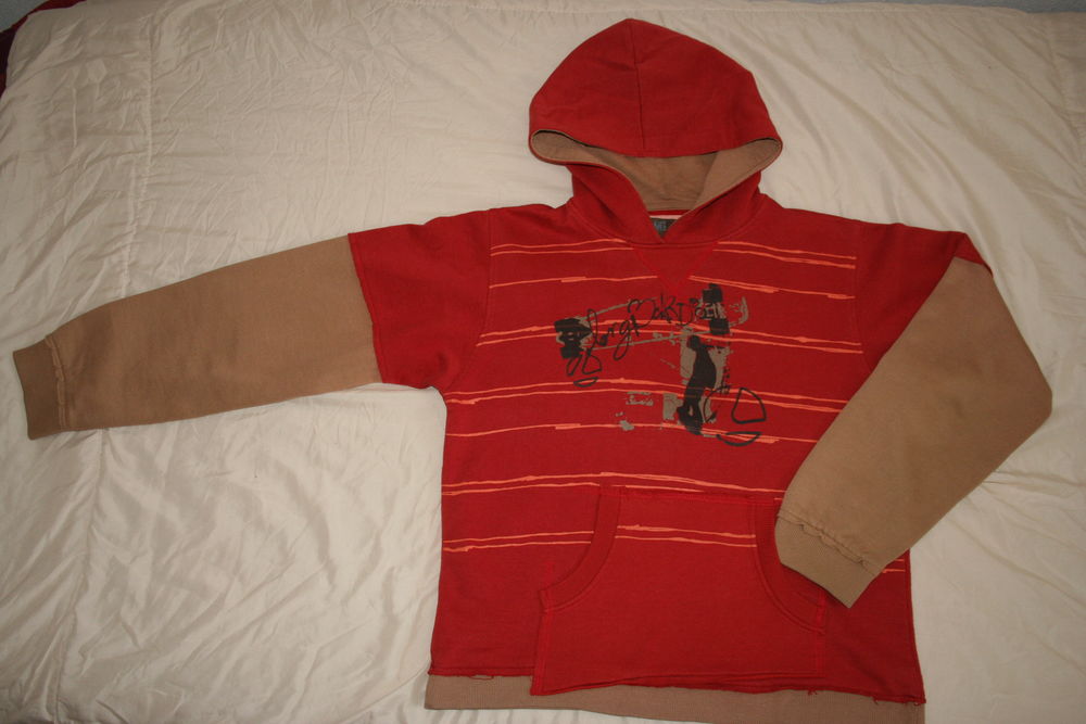 Sweat capuche Poche kangourou 14 ans Gar&ccedil;on MIROTON Vêtements enfants