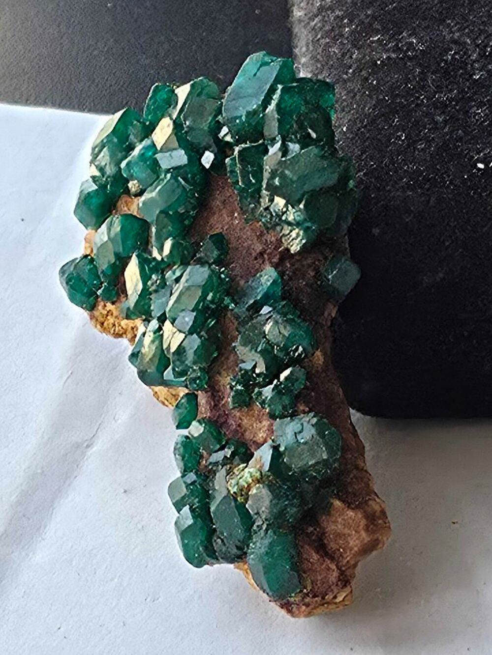 Dioptase sur Matrice du Katanga RDC-Collection 26g 