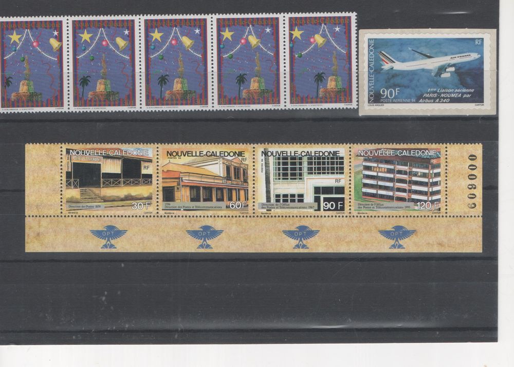 Timbres Nouvelle Caledonie 