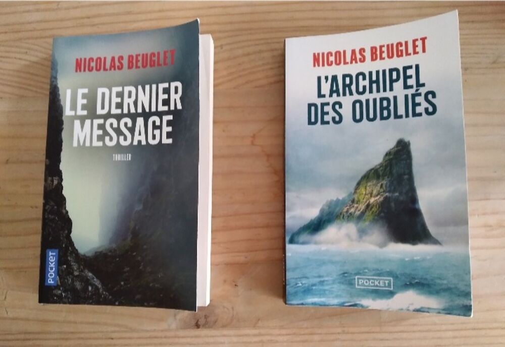 Nicolas Beuglet Dernier message Archipel des oubli&eacute;s Livres et BD