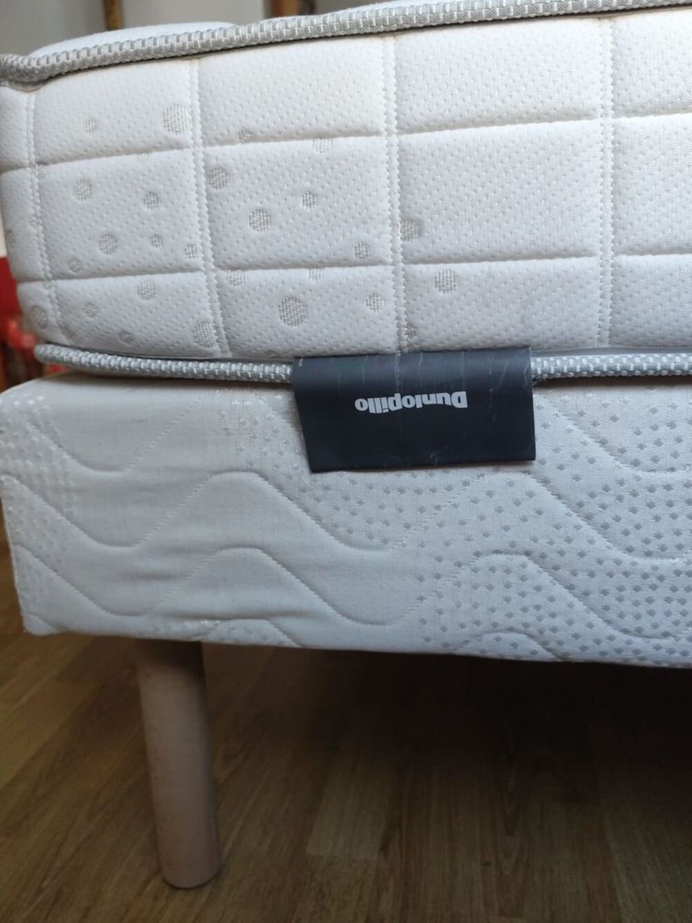 Sommier + Matelas DUNLOPILLO 190x90 - La Compagnie du Lit Meubles