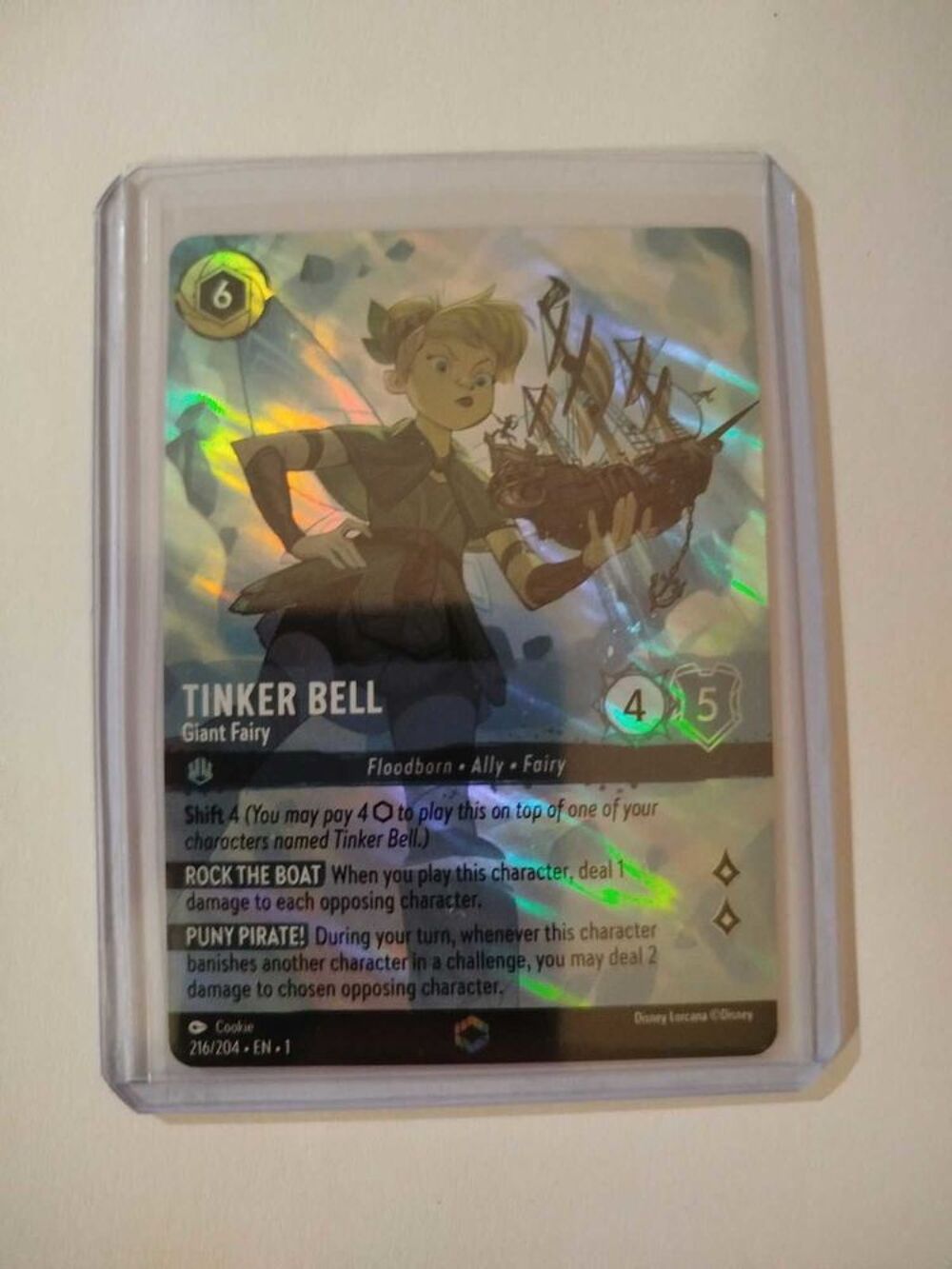 Lorcana Disney Tinker Bell Enchanted 