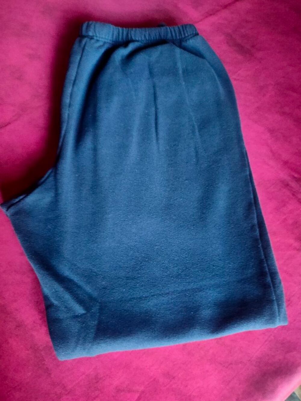 Pantalon de jogging bleu taille XL Vtements