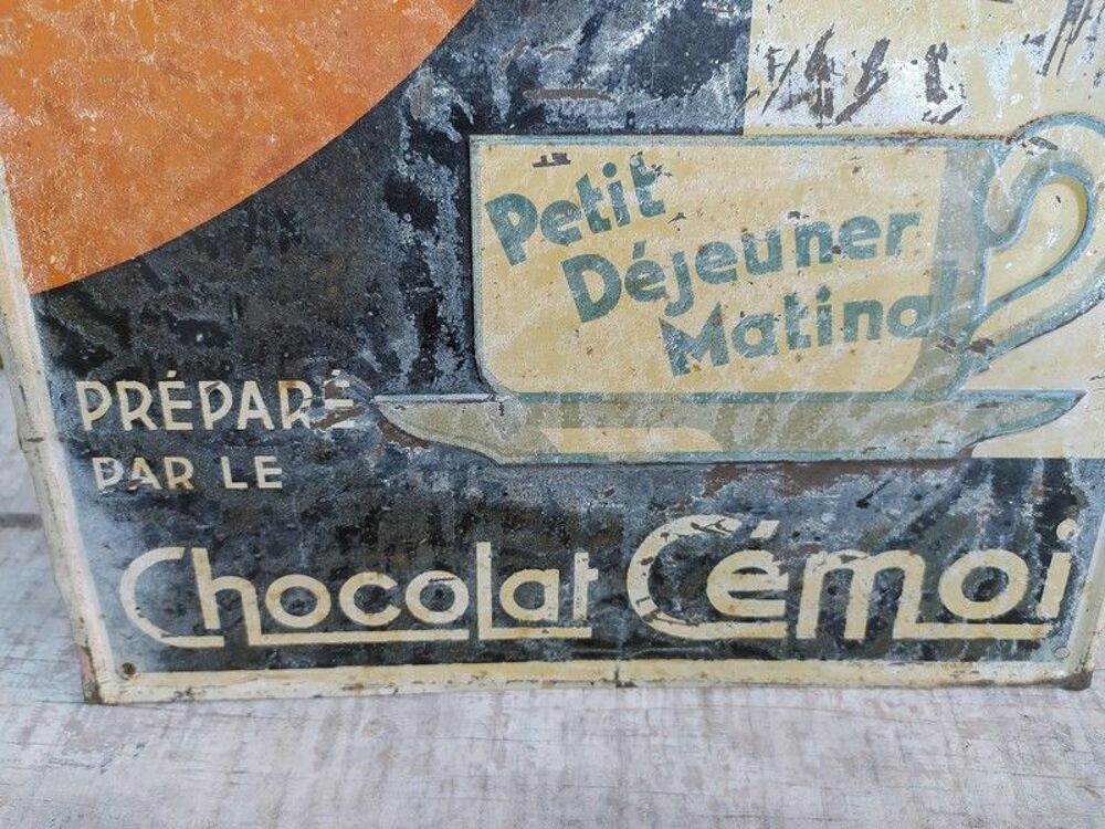 Ancienne Plaque Publicitaire Matina Chocolat C&eacute;moi 