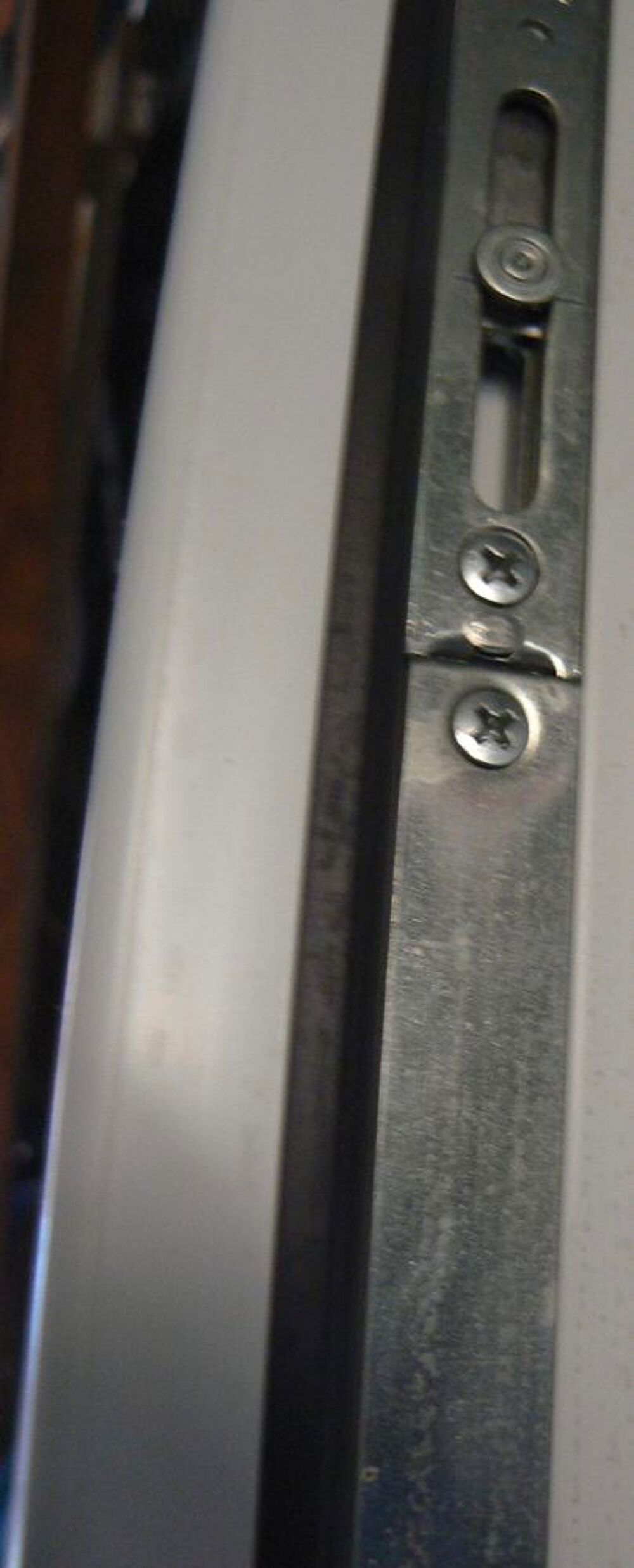 Fen&ecirc;tre double vitrage en PVC gris argent 7001 Bricolage