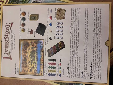 jeu de soci�t� LIVINGSTONE - schmidt 25 Bry-sur-Marne (94)