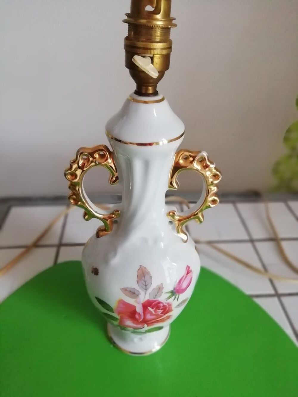 Lampe &agrave; poser vintage Décoration