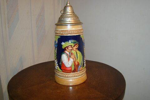 Ancienne chope  bire allemande en grs (Gerz) - vintage
15 Gargenville (78)