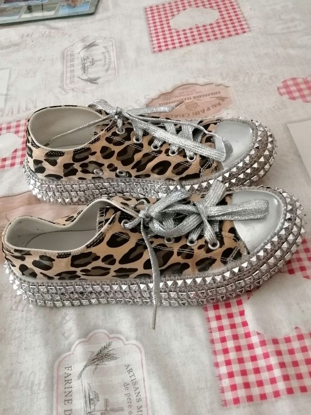 Basket leopard Chaussures