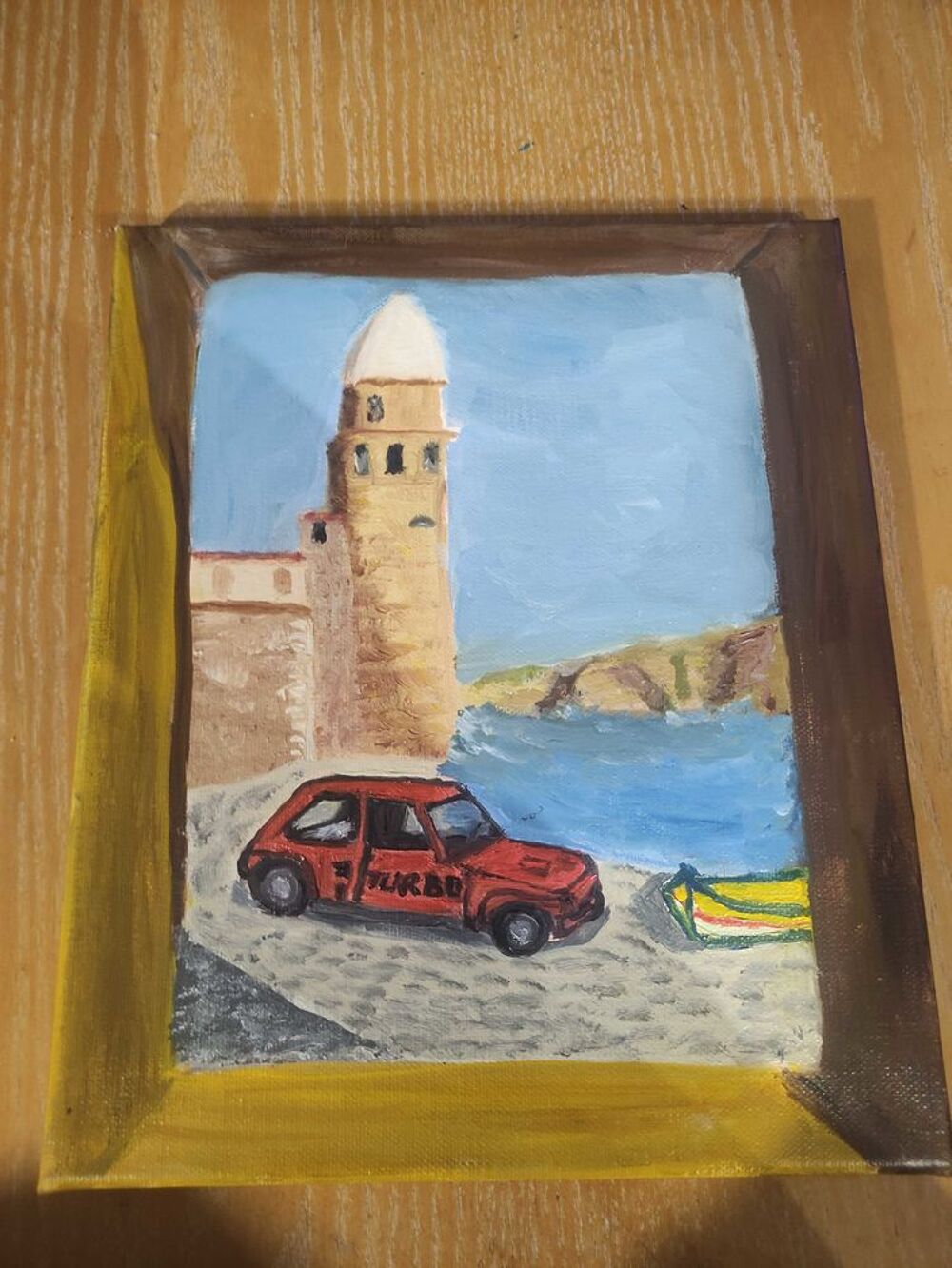 tableau Renault 5. Turbo Décoration