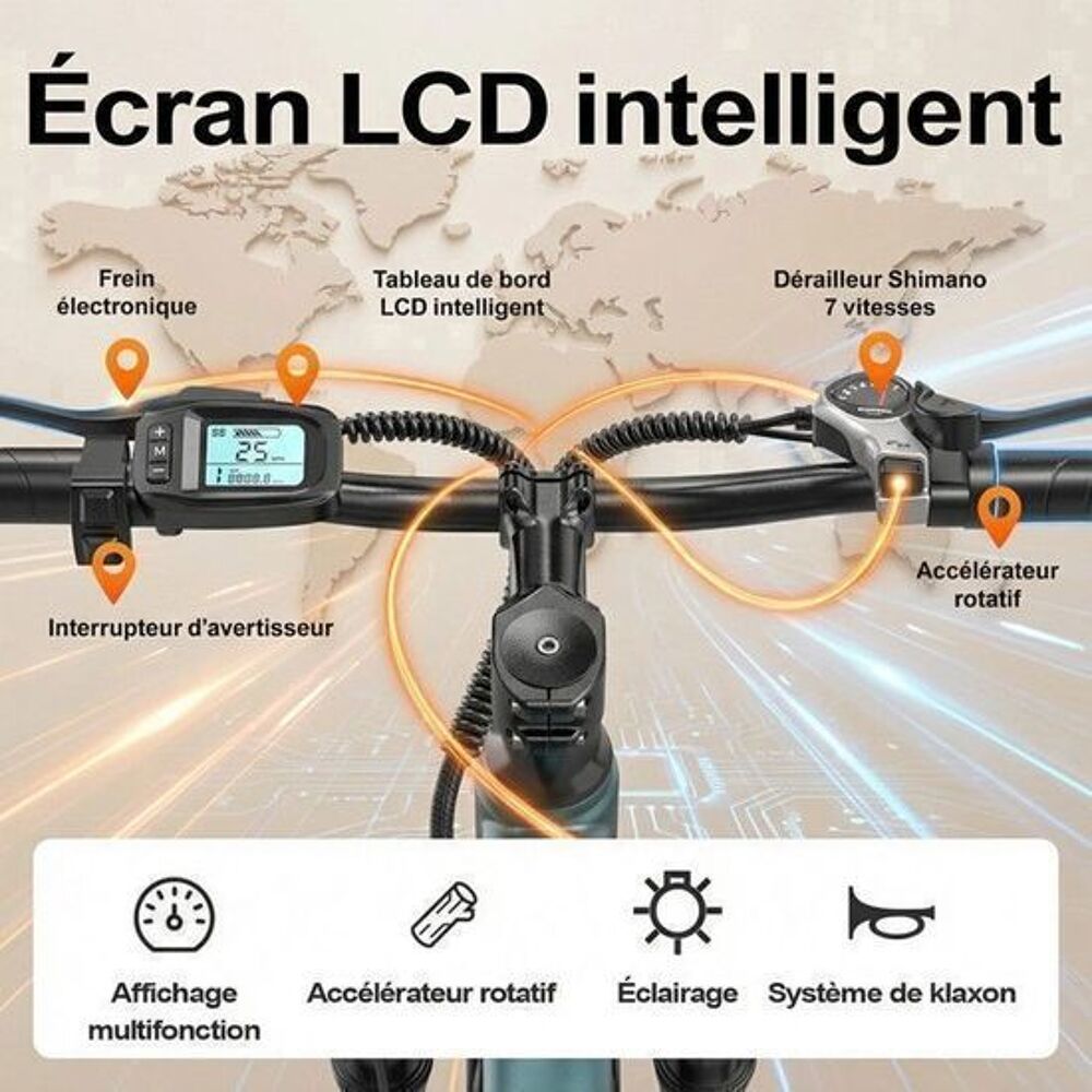 V&eacute;lo &eacute;lectrique adulte Vélos
