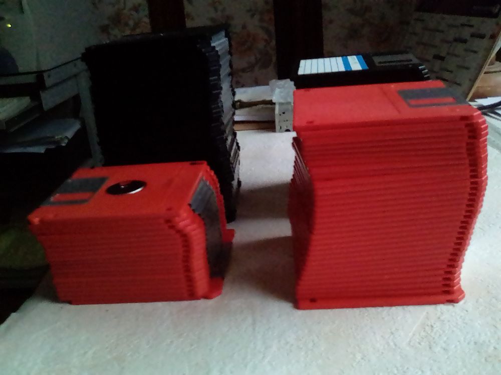 Disquettes format 3.5 lot de 10 pi&egrave;ces Matériel informatique