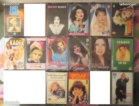Cassettes audio import de Chanteuses Turques 0 H�rouville-Saint-Clair (14)