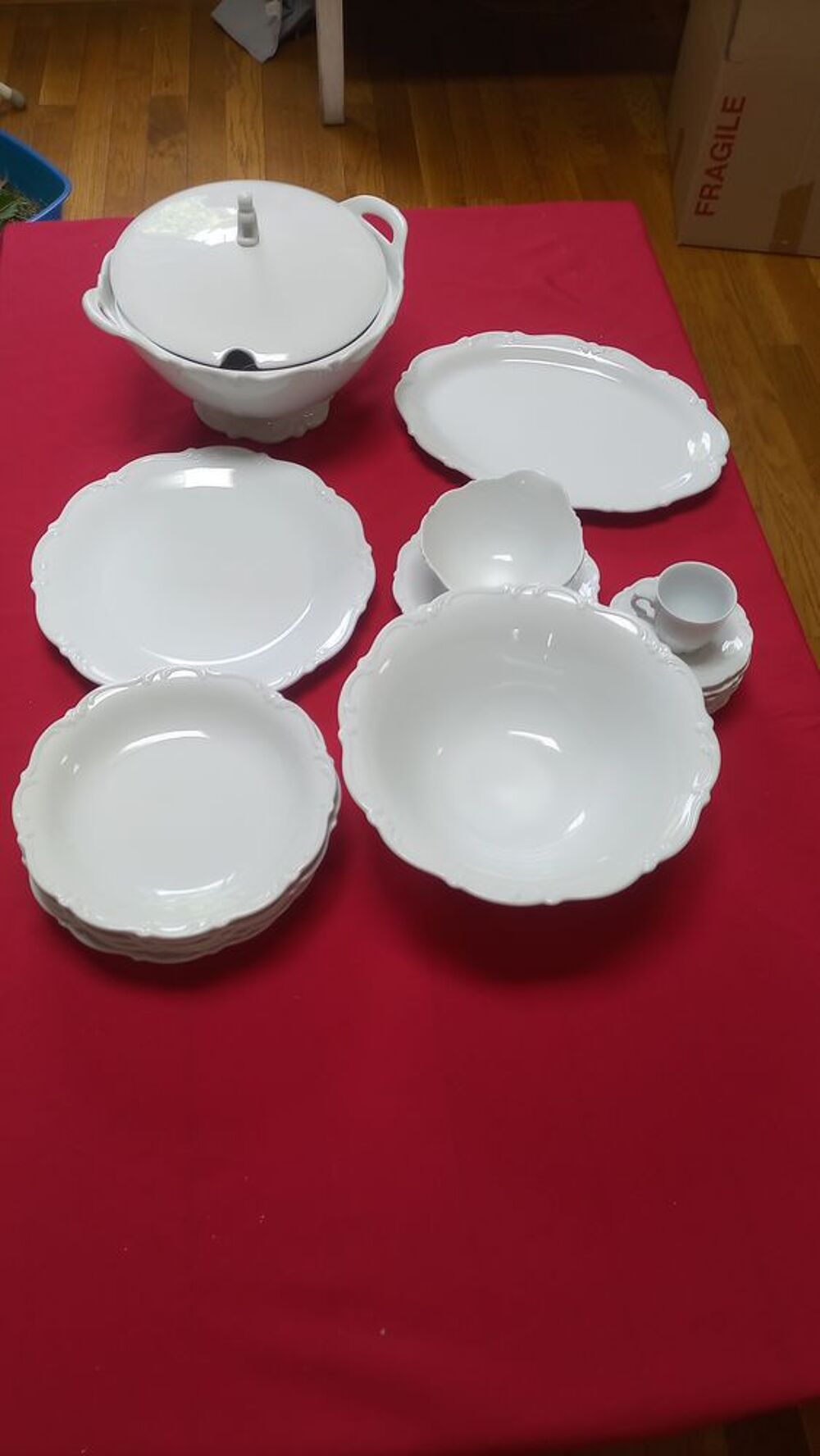 LOT VAISSELLE TIERSCHENREUTH 