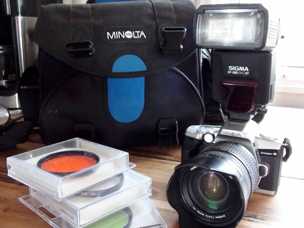 Appareil Photo reflex argentique Minolta Dynax 4 Photos/Video/TV
