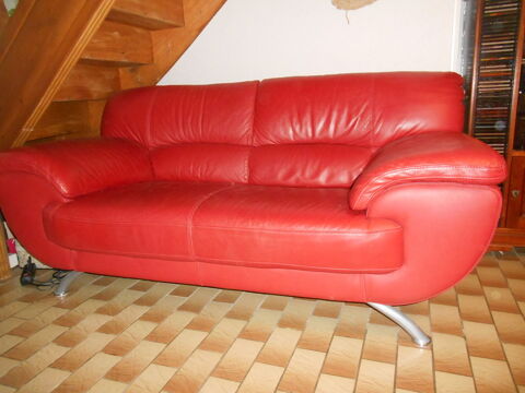 banquette 2 places en cuir 100 Muneville-le-Bingard (50)