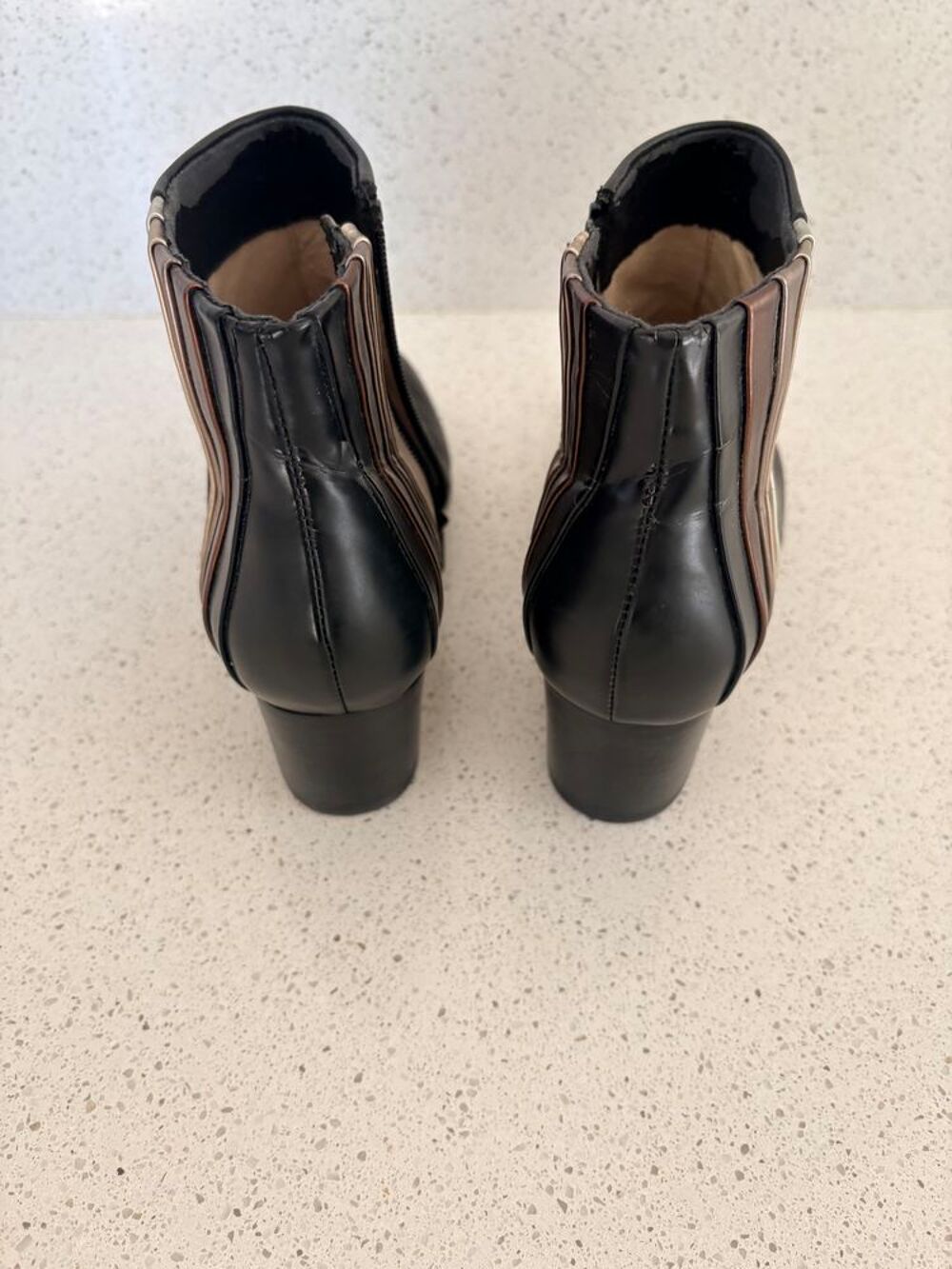 chaussures Melo Yello en cuir Chaussures