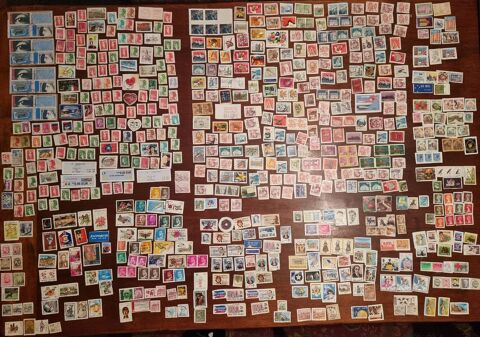 �norme lot de timbres ann�e 1970 � 1990 de tout pays... 30 Vulbens (74)