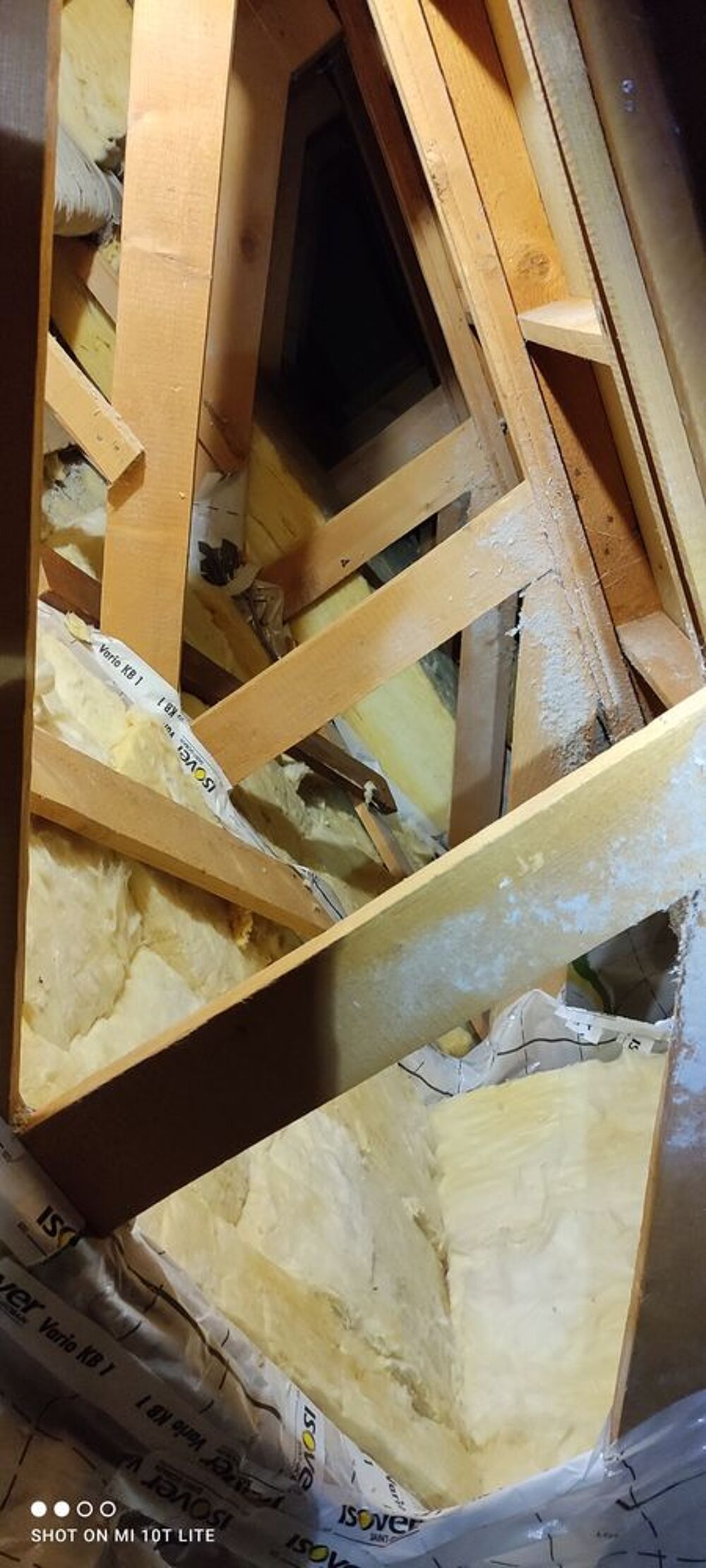 Isolation combles Bricolage