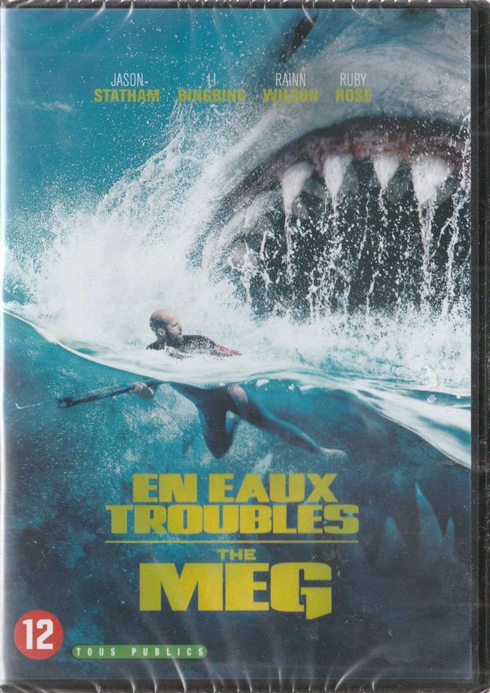 En eaux troubles the Meg DVD et blu-ray