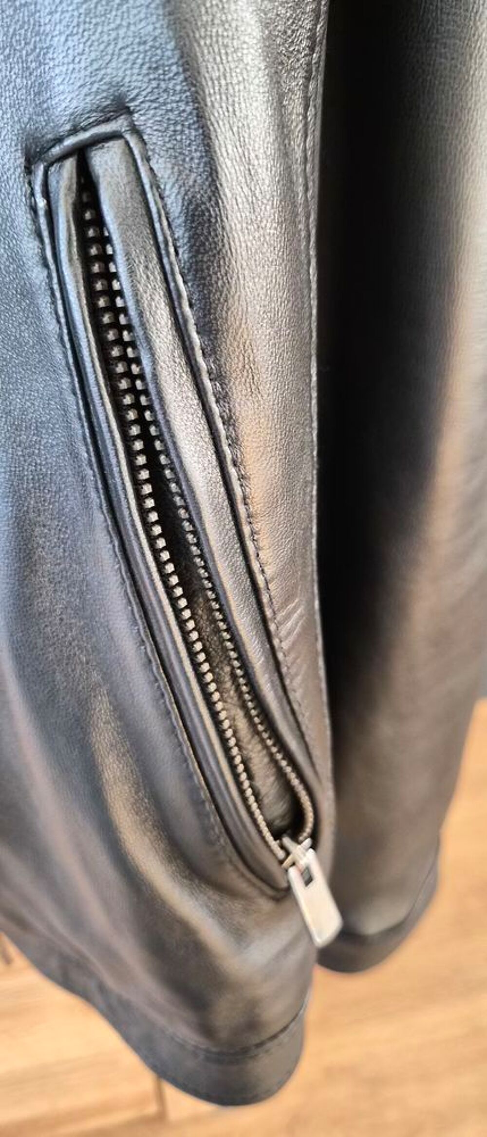 Blouson cuir homme agneau souple italien darienzo Vêtements