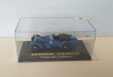 Alfa Romeo 8C 1st LE MANS 1934 au 1/43e
10 Mirecourt (88)