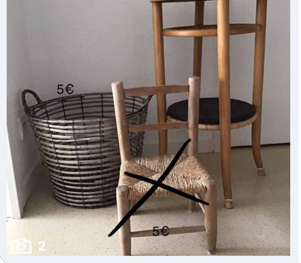 Chaise haute Décoration
