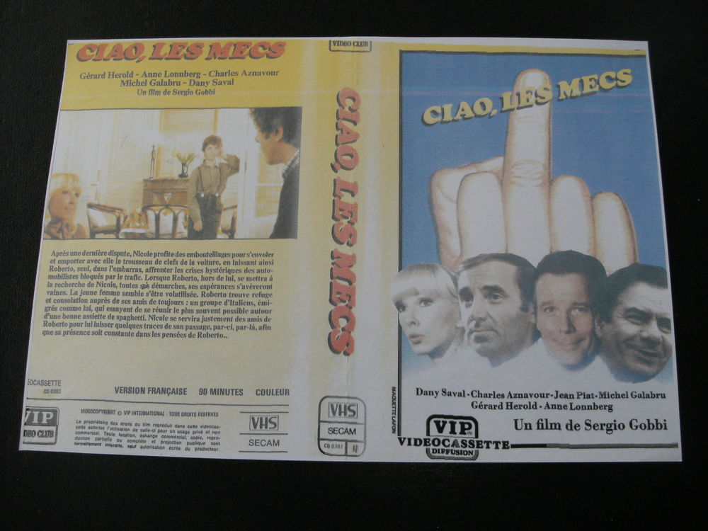 Film : &quot; Ciao les mecs &quot; 1979 DVD et blu-ray
