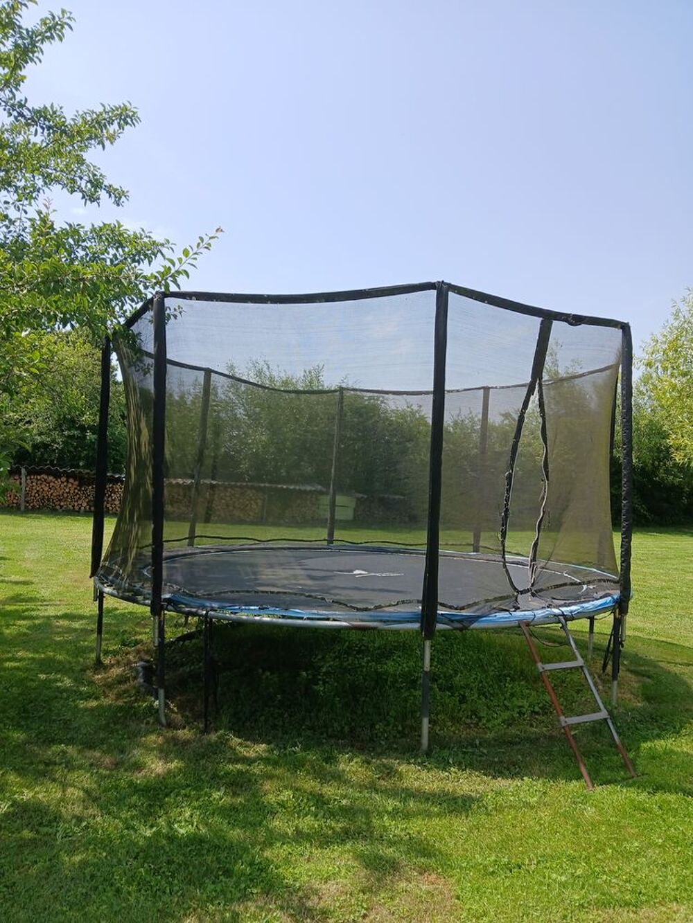 Trampoline Jardin