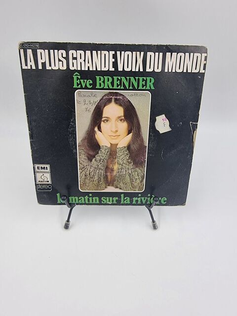 Vinyle 45 tours La Plus Grande Voix du Monde : �ve Brenner 2 Vulbens (74)