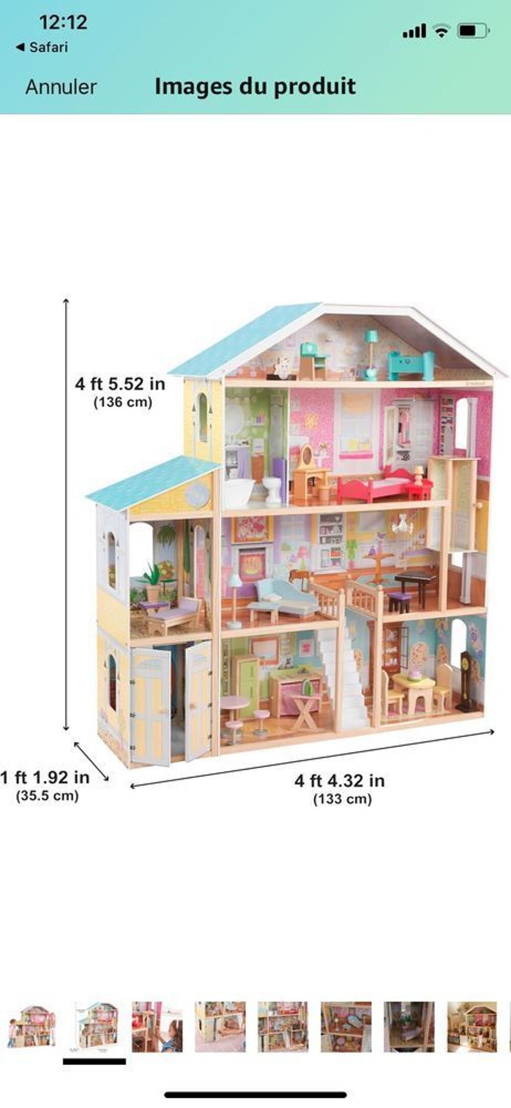 Maison de poup&eacute;es / Barbie Jeux / jouets