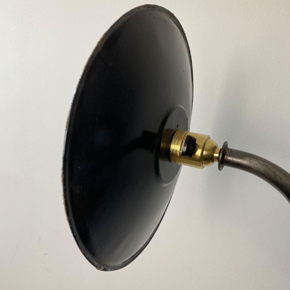 ANCIENNE LAMPE POTENCE SWING INDUSTRIELLE D�coration