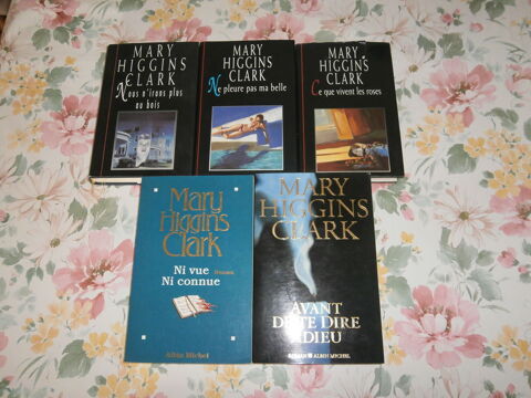 5 Romans de Mary Higgins Clark 15 Wolxheim (67)