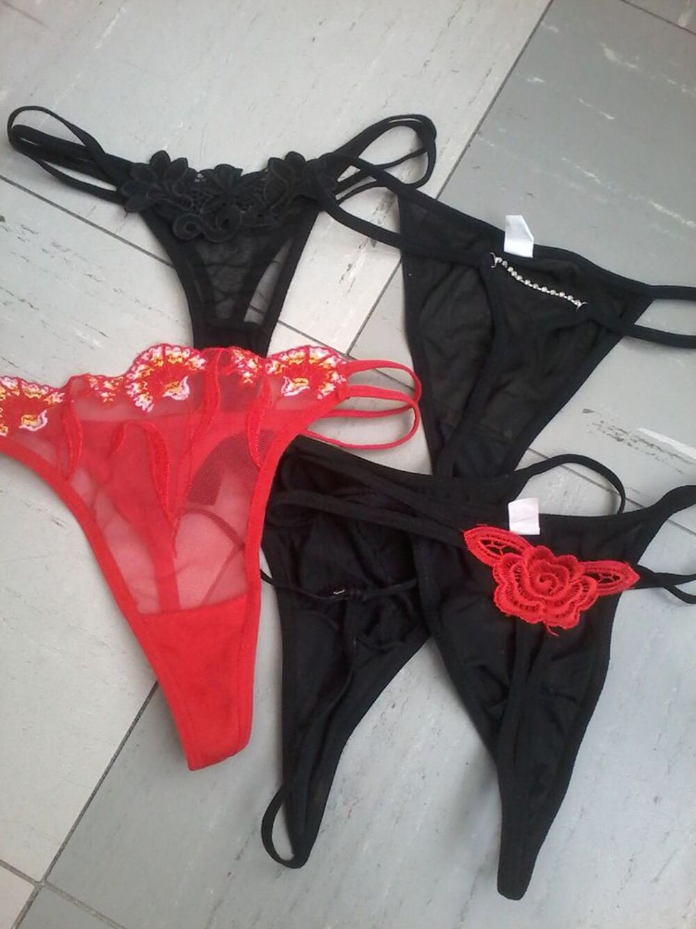 Vente strings femme best sale