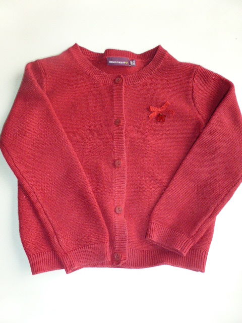 Sergent Major gilet fille rouge pailleté 3 ans 5 Rueil-Malmaison (92)