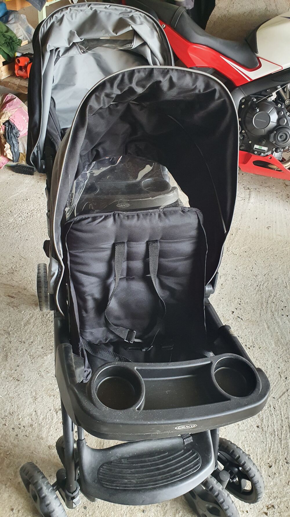 Poussette double graco Puriculture