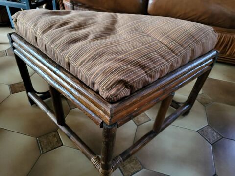 4 poufs rotin impeccables 60 Montceau-les-Mines (71)