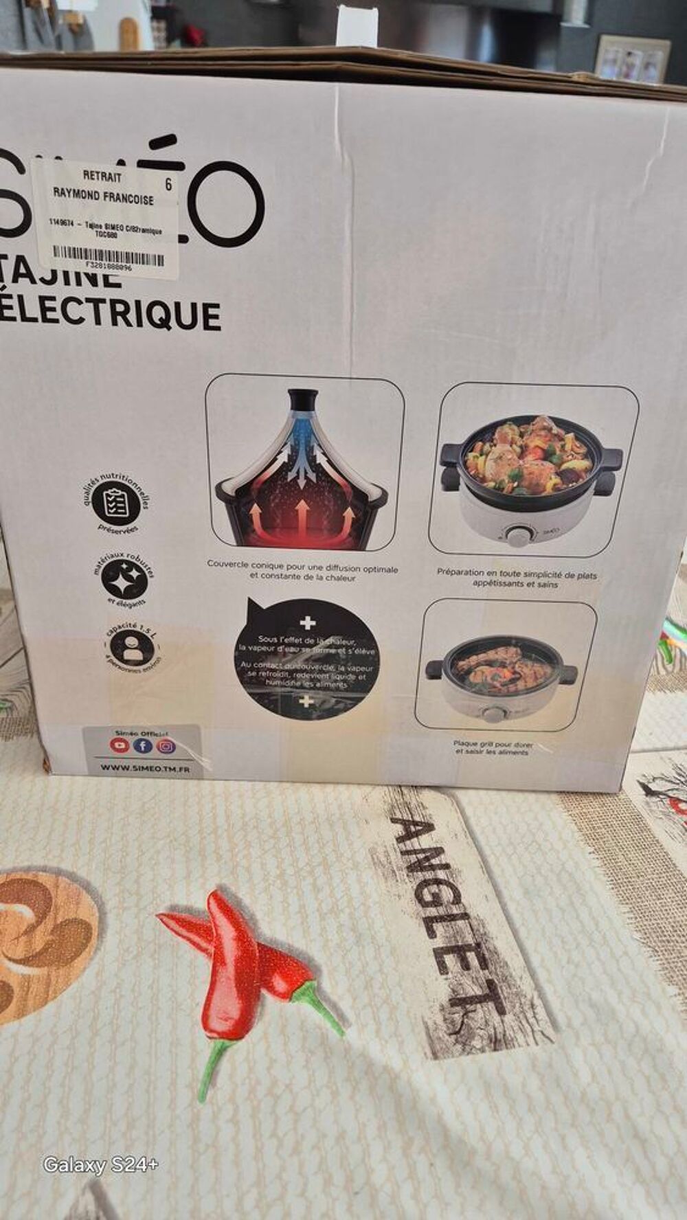 Tajine electrique Electroménager