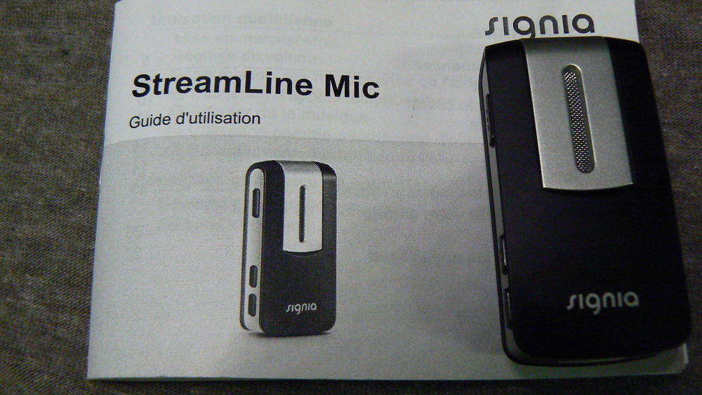 Signia StreamLine TV et Micro Audio et hifi