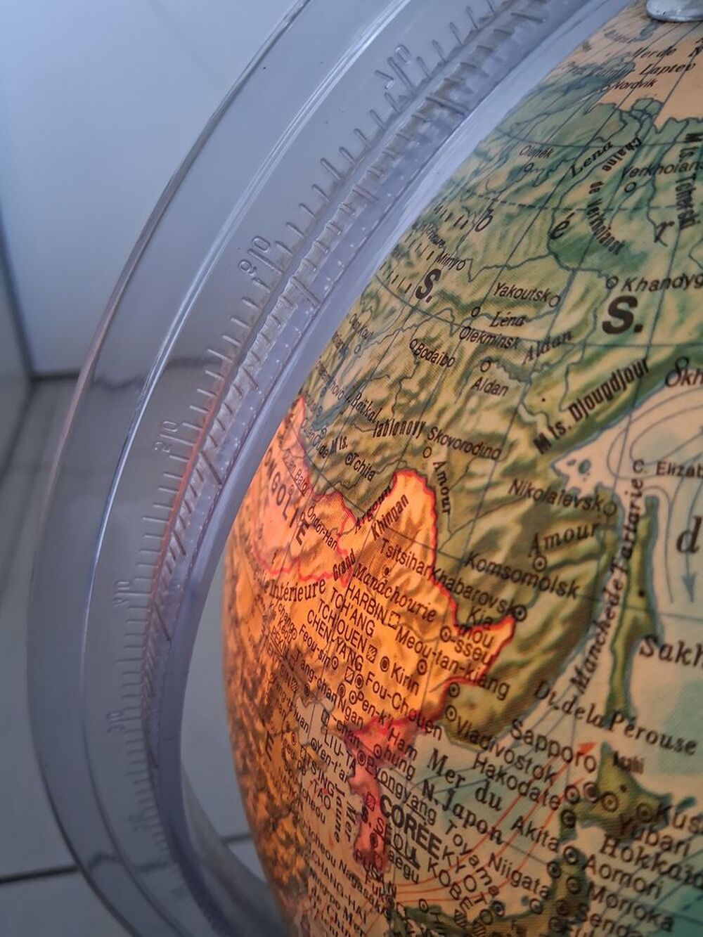 Mappemonde lumineuse Décoration