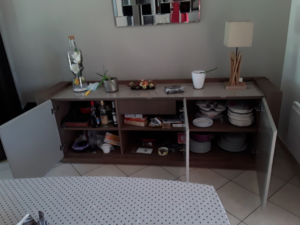 Buffet laque italienne bois, tr&egrave;s bon &eacute;tat Meubles