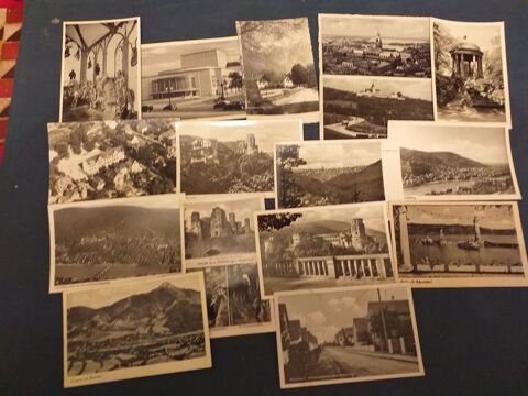 lot de 15 cartes postales de L'Allemagne en cpa et cpsm 12 Tours (37)