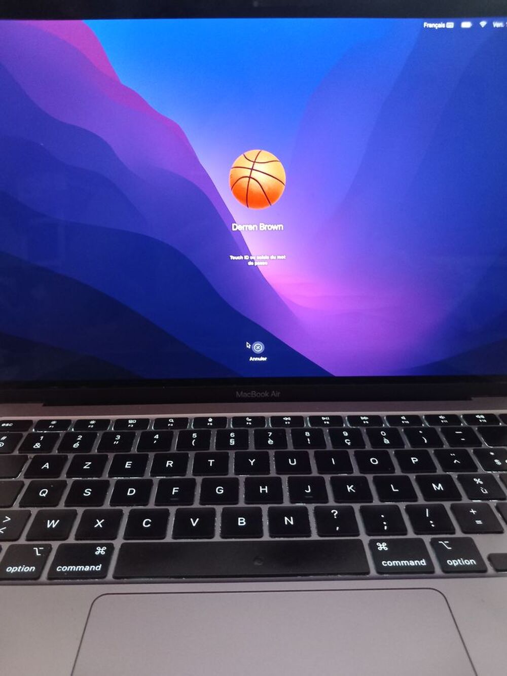 Mac book air 2020 Matériel informatique